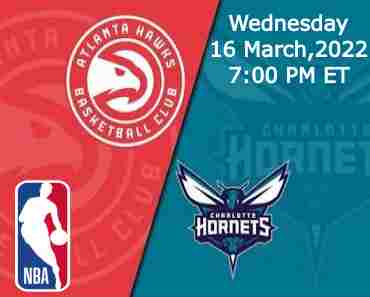 Atlanta Hawks vs Charlotte Hornets