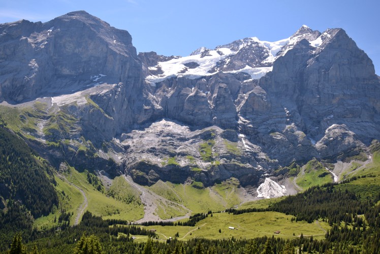View down on Schwarzwaldalp