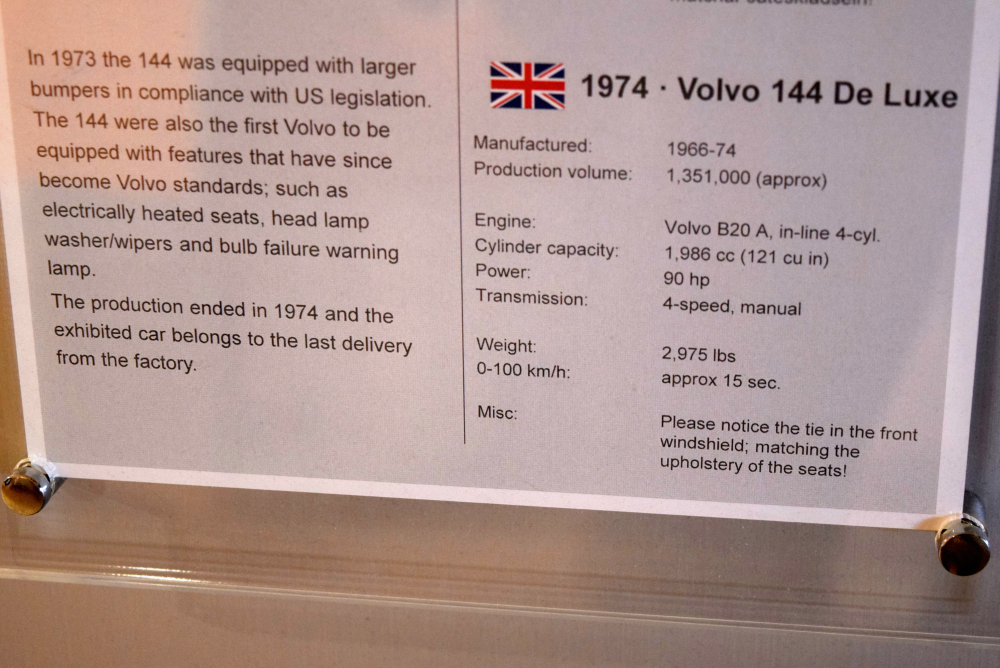 1966-1974 - Volvo 144 De Luxe