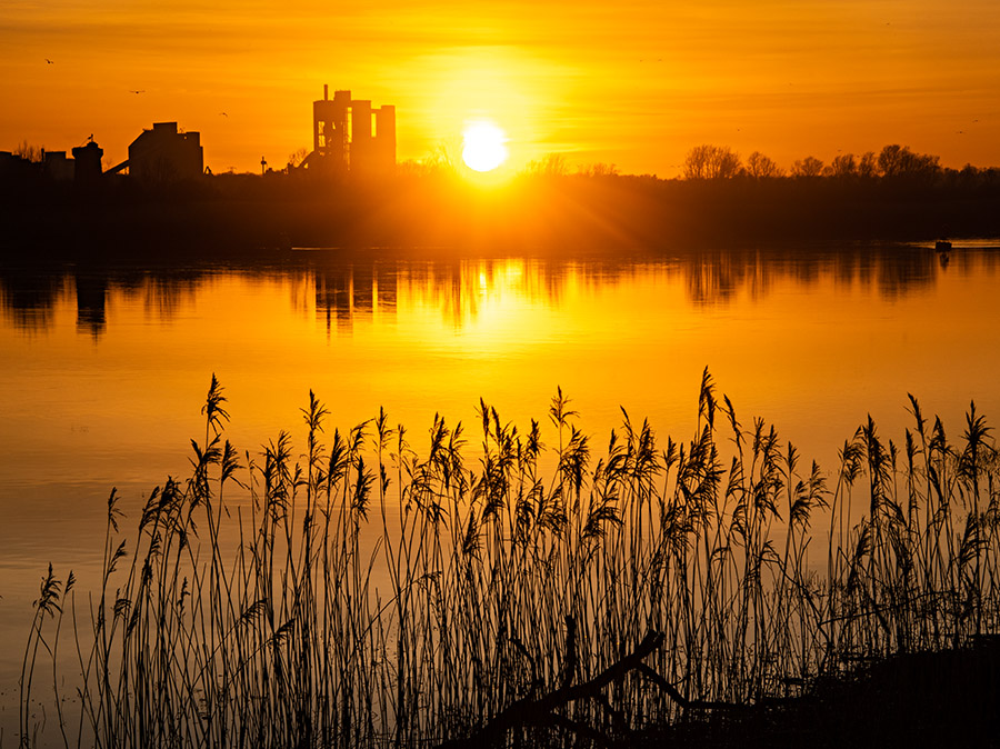 Winter Sunset - River Shannon 
