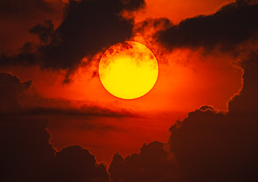 Harmattan Sunset