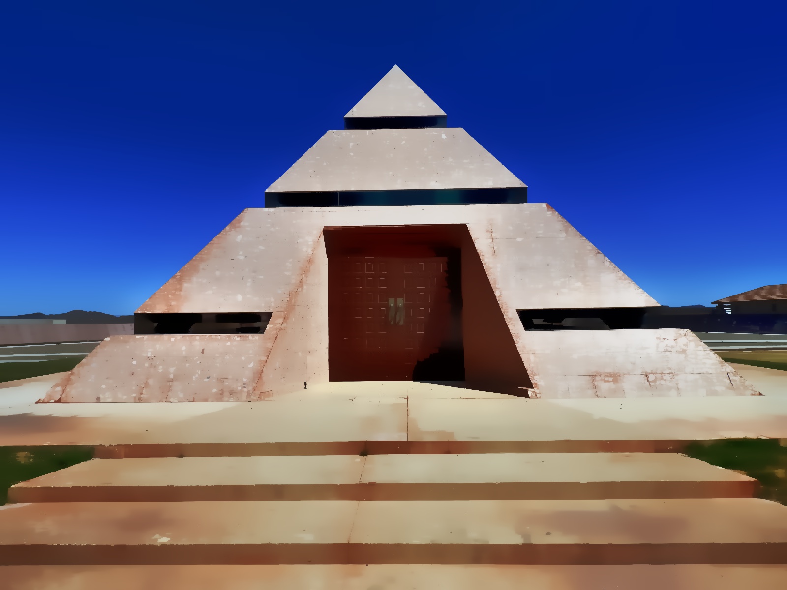 Official Center of the World Pyramid Monument