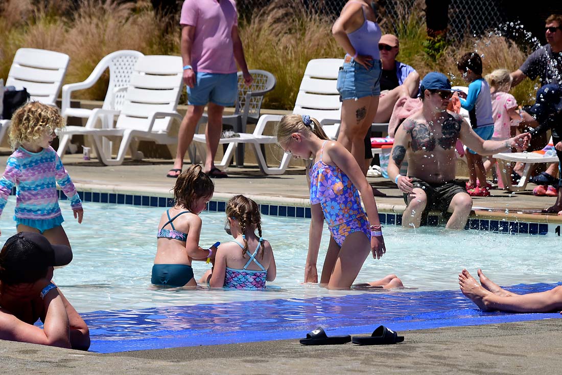 Sitting In the Pool