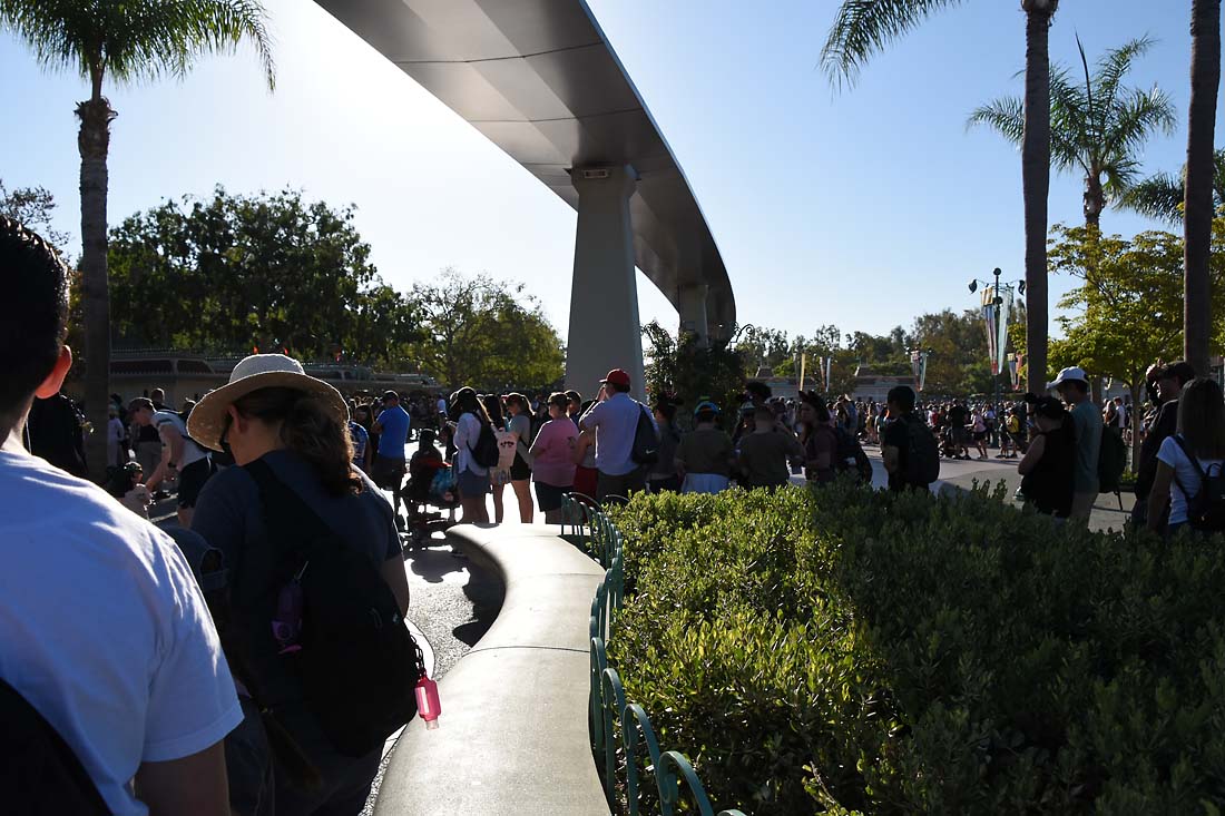 Disney Entrance Lines