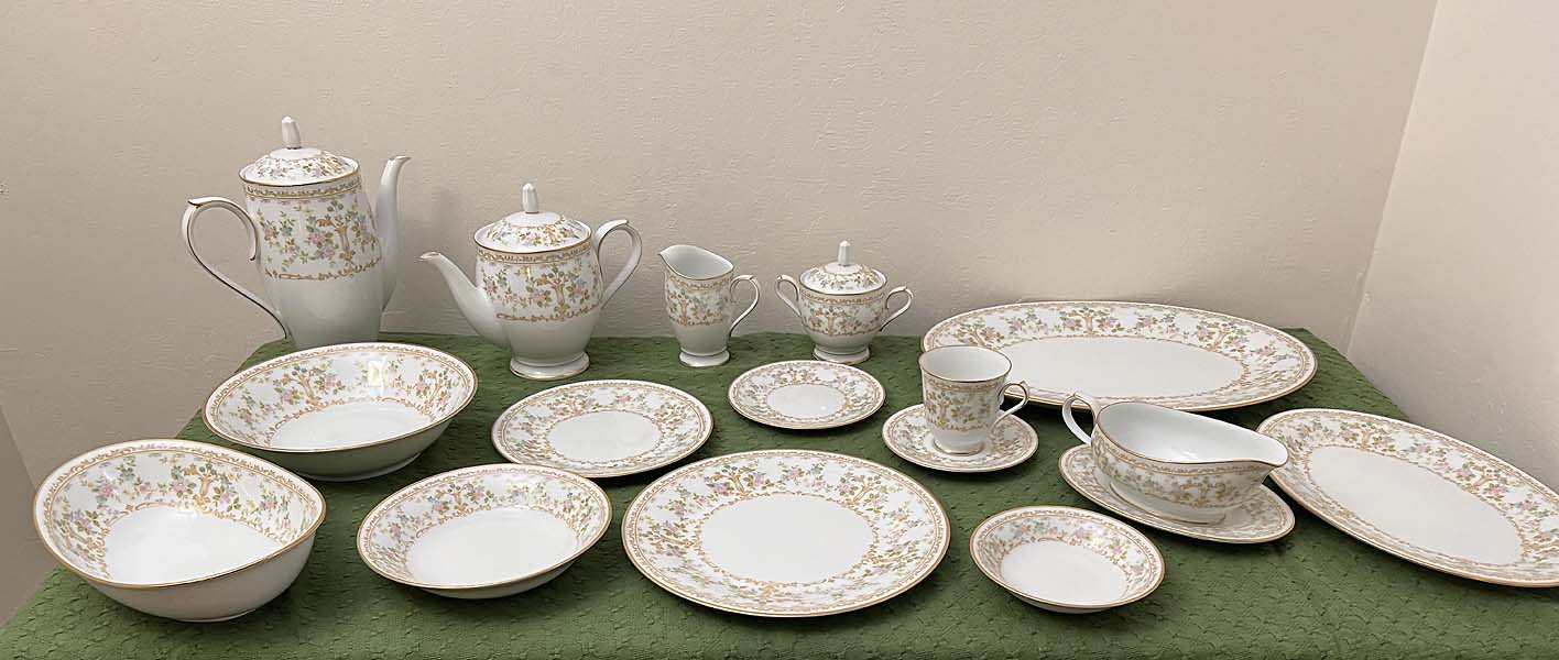 13 Noritake Long Ago China- 7 piece Setting