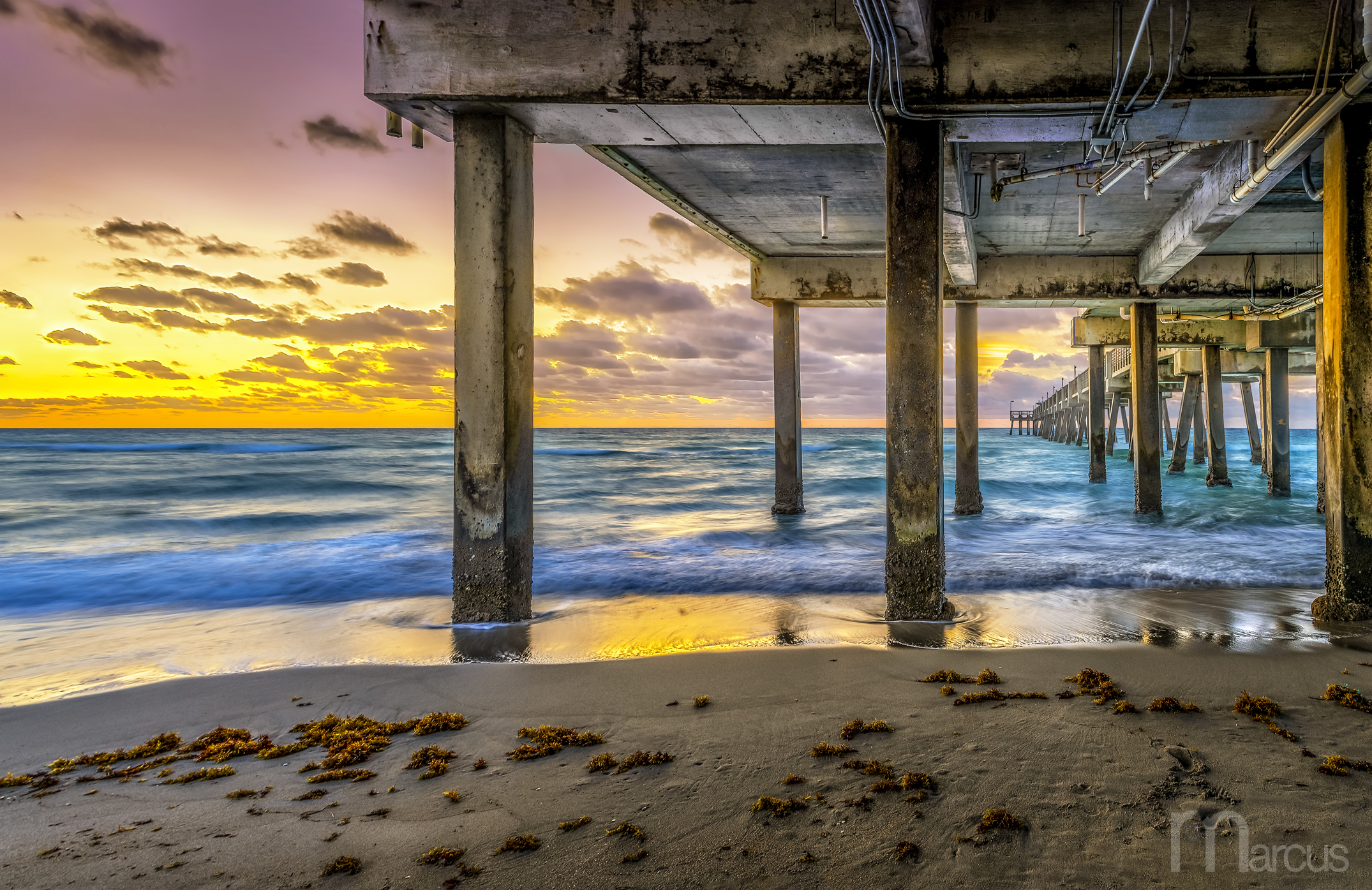 Sunrise Under the Pier