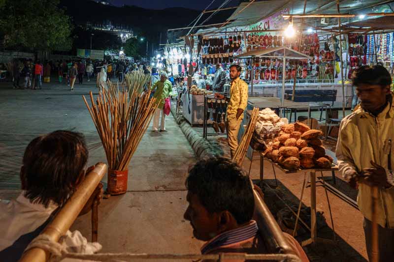 Vendors at the Foot of the Hill