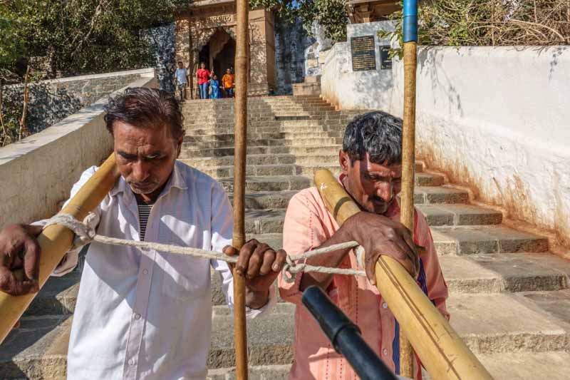 Palanquin Bearers at Work