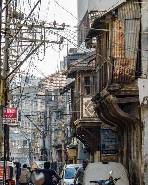 Old Buildings and a Forest of Wires