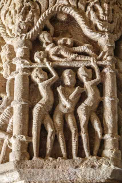 Carving in the Main Hall