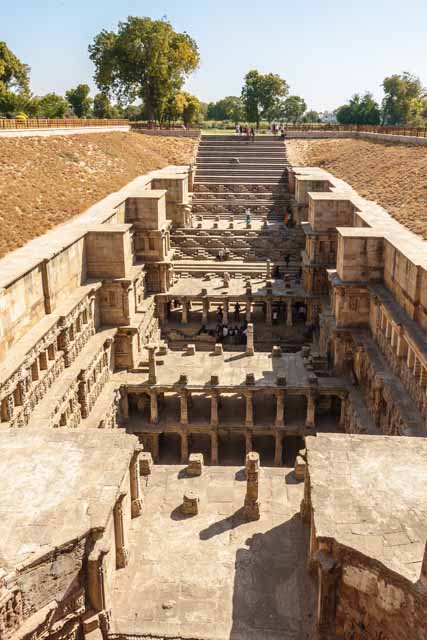A View from the Well End of the Stepwell