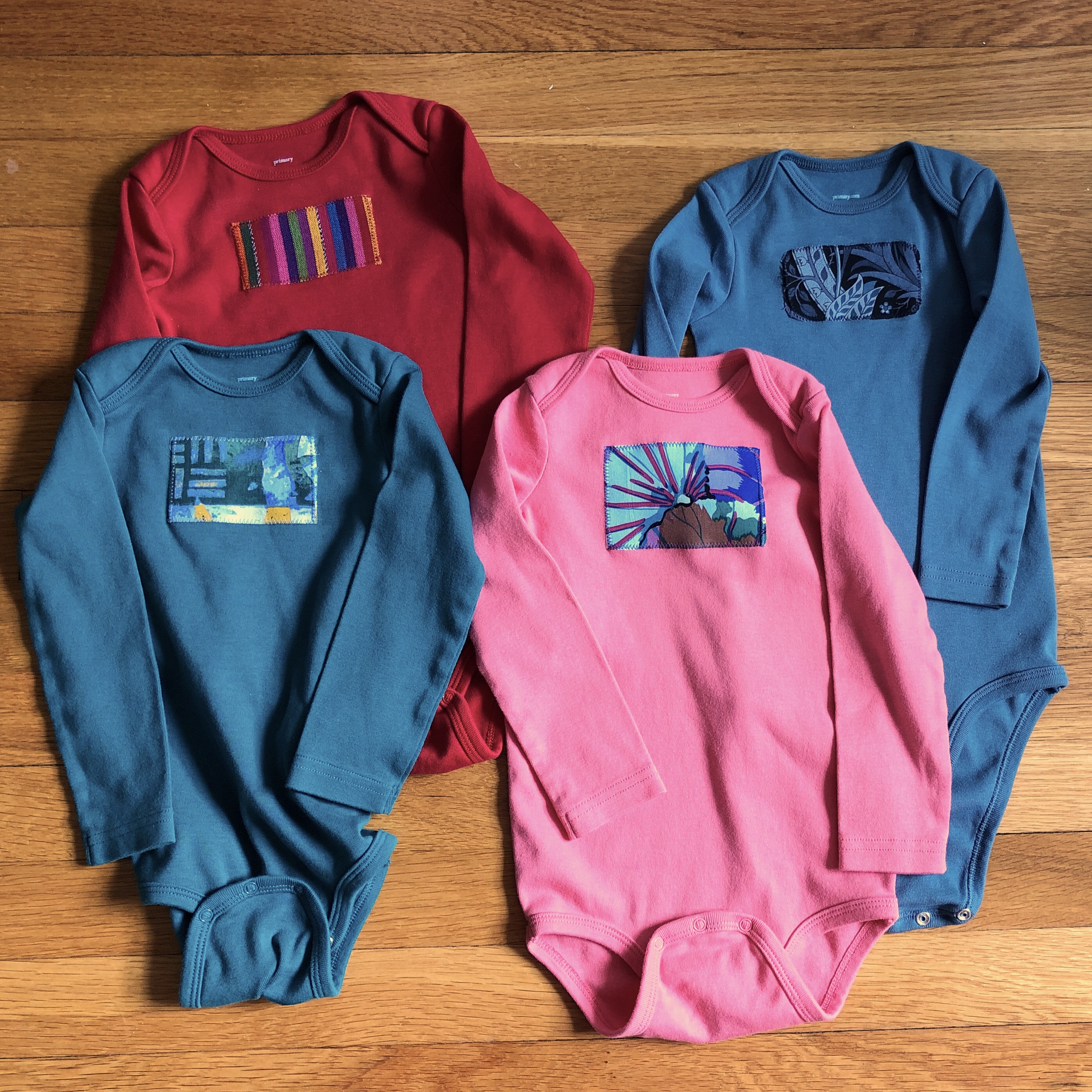 Onesies with appliques, 2019
