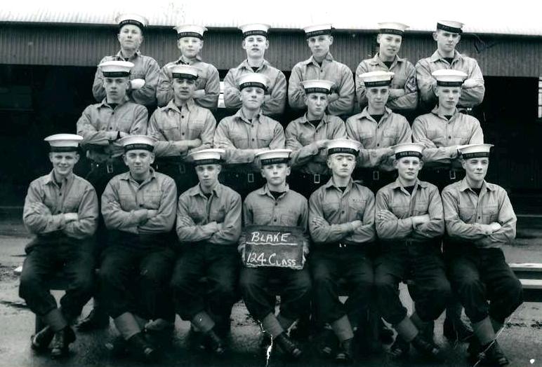 1956 - TONY FITT, ANNEXE, BLAKE, 124 CLASS, MY LATE BROTH TED FITT IS BACK ROW 2ND FROM RIGHT..jpg