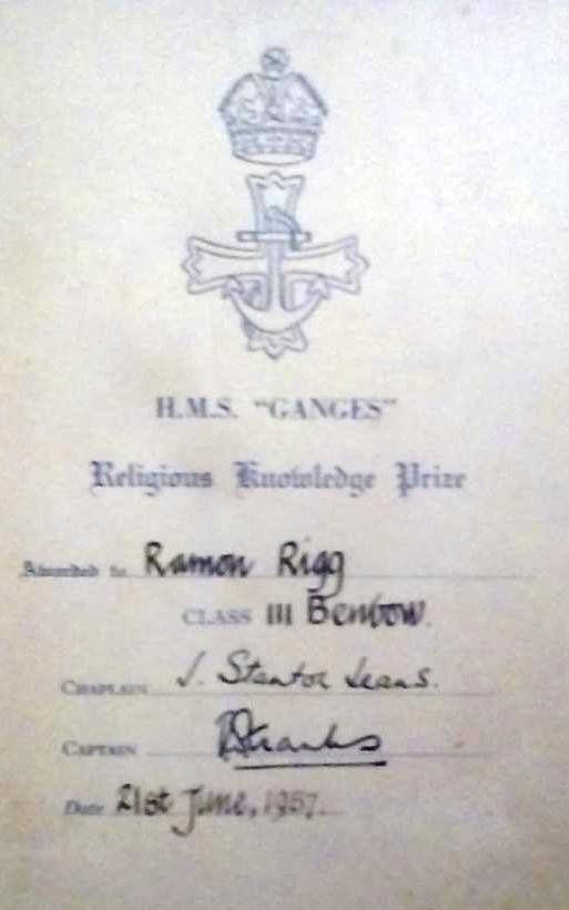 1957, 21ST JUNE - RAMON RIGG, I AM IN THE CONFIRMATION PHOTO TAKEN IN NELSON HALL..jpg