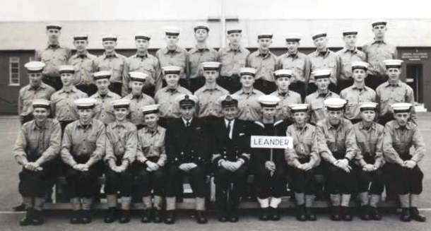 1968, 10TH NOVEMBER - TREVOR HORNE, 6 RECR., ANNEXE, LEANDER, I AM TOP ROW 2ND FROM RIGHT..jpg