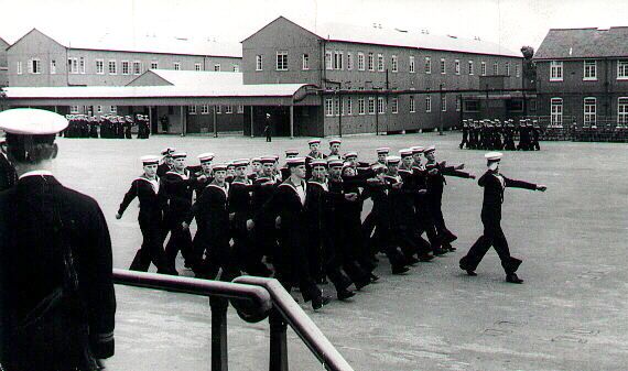1969, 23RD JUNE - DEREK COLE, 310 AND 311 CLASSES, MARCHING PAST..jpg