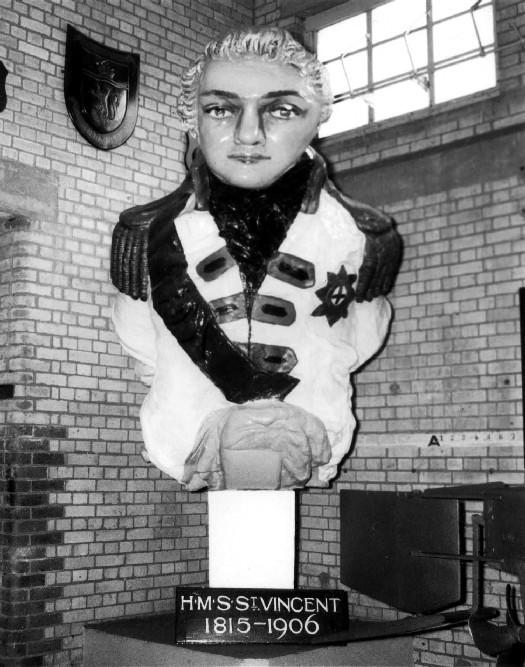 UNDATED - ST. VINCENT FIGUREHEAD IN NELSON HALL..jpg
