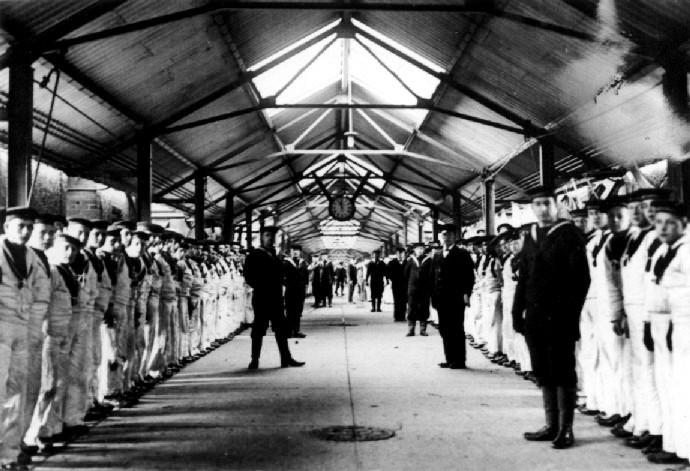 UNDATED - THE LONG COVERED WAY IN THE EARLY DAYS.jpg