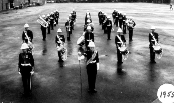 UNDATED - THE ROYAL MARINE BAND, PROBABLY TAKEN FROM eHive.jpg