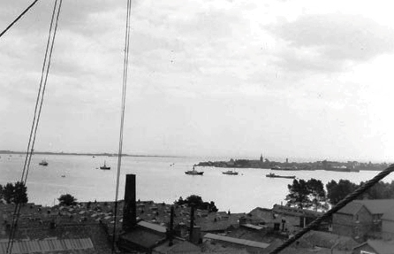 1952 - DOUGLAS CARR - HARWICH FROM THE MAST