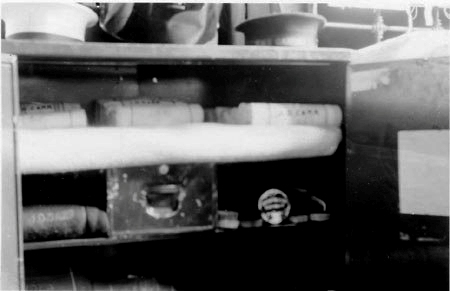 1952 - DOUGLAS CARR - LOCKER READY FOR INSPECTION 
