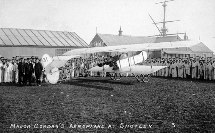 UNDATED - ANOTHER PHOTO OF MAJOR GORDON'S AIRCRAFT.jpg