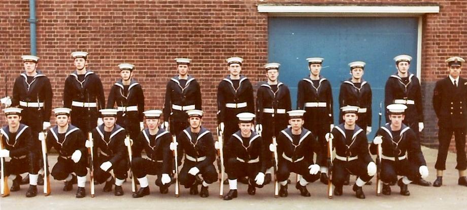 1973 - BILL CHAPMAN, GUARD COMMANDER, GUARD RESTING, DATE AWAITING CONFIRMATION.jpg