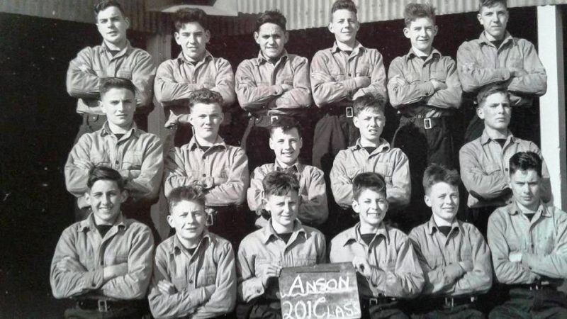 1958, FEBRUARY - HARRY GIBBON, ANNEXE, BOYS ALLOCATED TO ANSON DIVISION, 201 CLASS.jpg