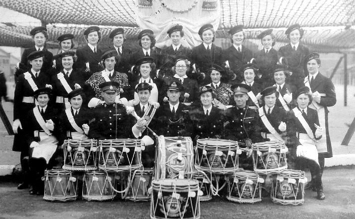 1940-45 - DICKIE DOYLE, THE WRNS BAND DURING WW II.jpg
