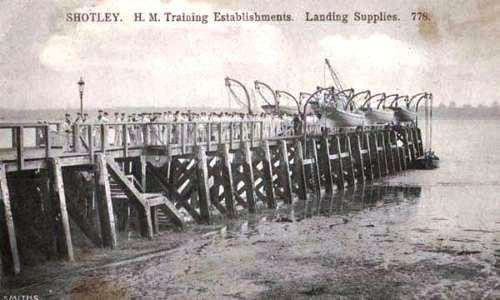 UNDATED - DICKIE DOYLE, EARLY POST CARD OF ADMIRALTY PIER.JPG