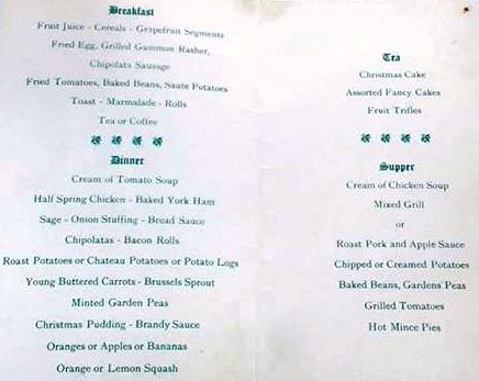 1967, 16TH OCTOBER - JAN GUY, CHRISTMAS MENU, 2..jpg