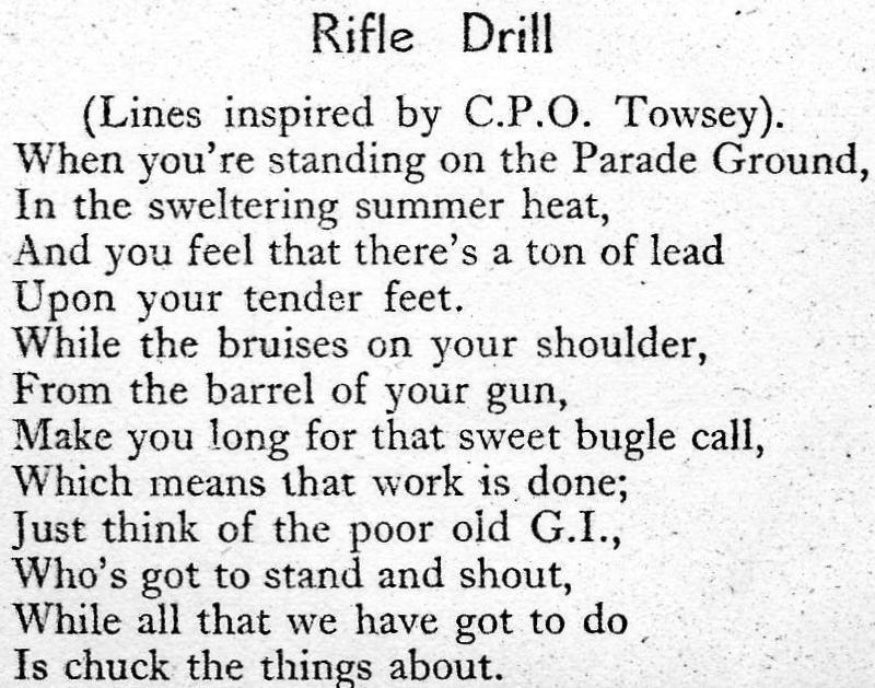 1949, SUMMER - DICKIE DOYLE, RIFLE DRILL, EXTRACT FROM THE SHOTLEY MAG..jpg
