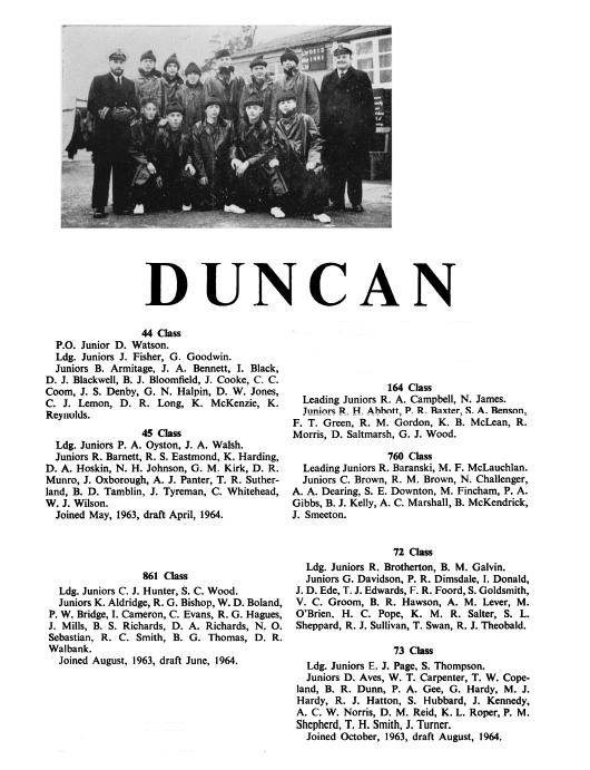 1964 - DUNCAN DIVISION CLASS LISTS, FROM THE EASTER SHOTLEY MAGAZINE.jpg