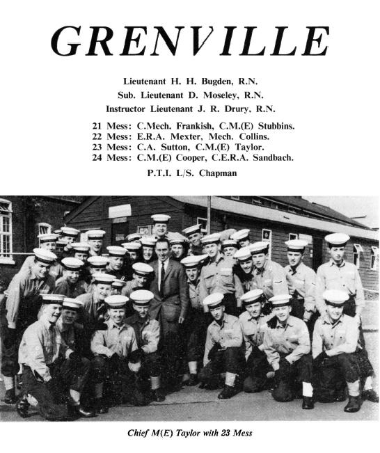 1965 - GRENVILLE STAFF AND 23 MESS, FROM THE EASTER SHOTLEY MAGAZINE.jpg