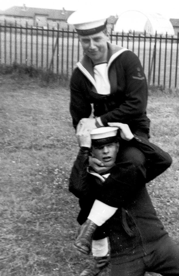 1964, 4TH MAY - LAURIE MULLEN, UNKNOWN JUNIOR INSTRUCTORS.jpg