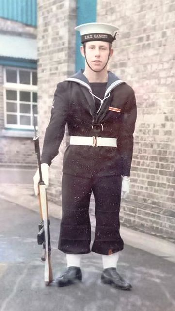 1976, JANUARY - PHIL HALEY, PASSING OUT PARADE.jpg