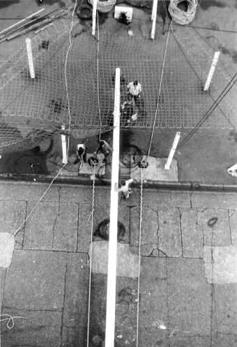 1965c - REG BAILEY, MASTER RIGGER, SUPERVISING MAST REFIT, I.