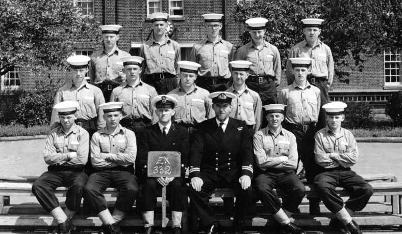 1966, APRIL - GARY EDWARDS, EXMOUTH DIVISION, 332 CLASS, NAMES BELOW.jpg