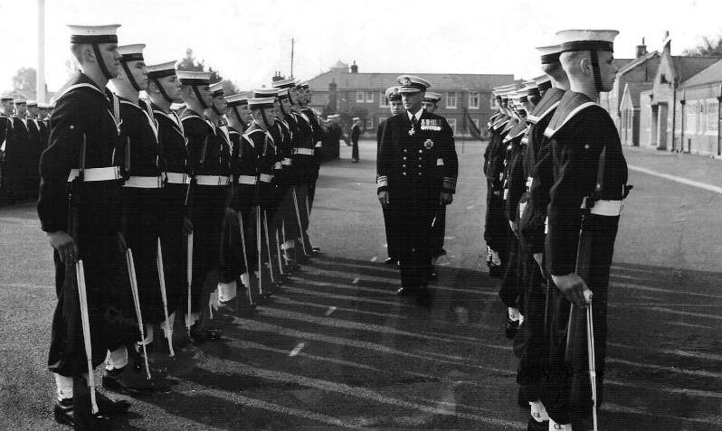 1958, 11TH FEBRUARY - WINSTON PYLE, 93 CLASS, COLLINGWOOD AND DUNCAN DIVS., C-IN-C'S INSPECTION.jpg