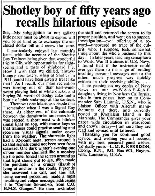 1959, JULY - BOY OF 50 YEARS AGO RECALLS HILARIOUS EPISODE, NAVY NEWS.jpg