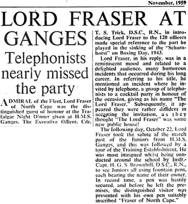 1959, NOVEMBER - LORD FRASER AT GANGES, NAVY NEWS.jpg