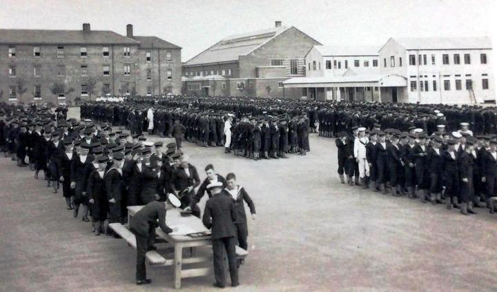 UNDATED - POSSIBLE PAY PARADE ON THE THE PARADE GROUND.jpg