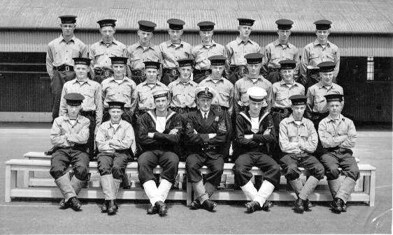 1954, 9TH JUNE - PETER STUDD, ANNEXE MESS, I AM FRONT ROW 2ND FROM RIGHT..jpg