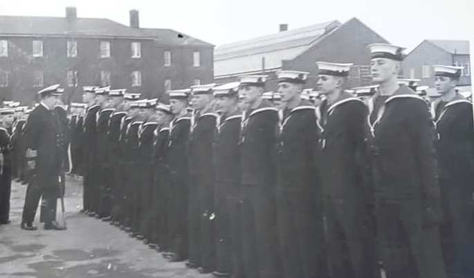 1965, 31ST AUGUST - JAMES B. HORROD, 03., 78 RECR., FROBISHER, CAPTAIN'S INSPECTION, SUNDAY DIVISIONS.jpg