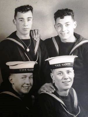 1957, 16TH JULY - ANTHONY JOHN FARNES, 06 RECR., JOINED AS JUNIOR SEAMAN, 02,NAMES BELOW.