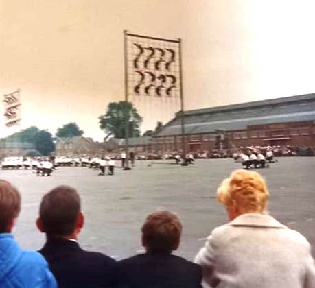 1968 - BARRY CAMERON, 08., PARENTS DAY, LADDER DISPLAY.jpg