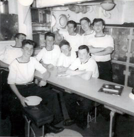 1964, 26TH OCTOBER - DAVID BEST, ANSON, 131 CLASS, 17 MESS, 05, SEA TRAINING ON HMS WAKEFUL.jpg