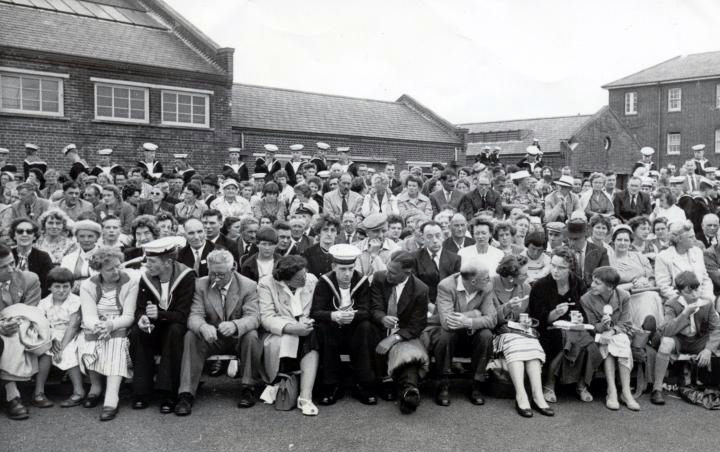 1959, 5TH MAY - DAVE EVANS, 22 RECR., KEPPEL, 38 CLASS, PARENTS DAY 1960.jpg
