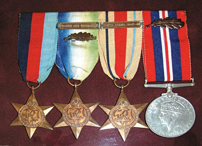 1945, 17TH NOVEMBER - ALEC ERNEST BLOIS, 10., YEOMAN BLOIS, MEDALS.jpg