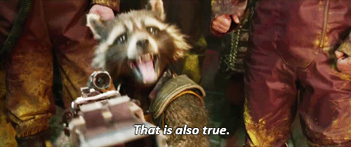 ROCKET of Guardians galaxy THIS IS ALSO TRUE GIF.gif